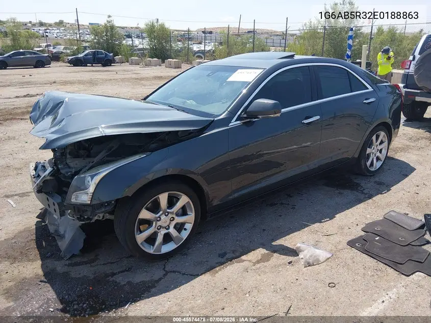 2014 Cadillac Ats Luxury VIN: 1G6AB5R32E0188863 Lot: 45574478