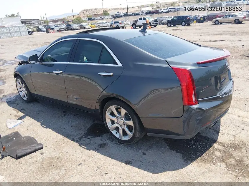 2014 Cadillac Ats Luxury VIN: 1G6AB5R32E0188863 Lot: 45574478