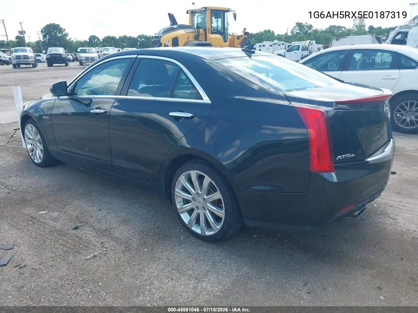 2014 Cadillac Ats Luxury VIN: 1G6AH5RX5E0187319 Lot: 45581046