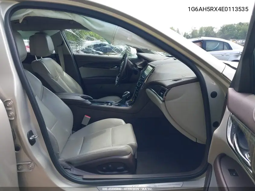 2014 Cadillac Ats Luxury VIN: 1G6AH5RX4E0113535 Lot: 45595990