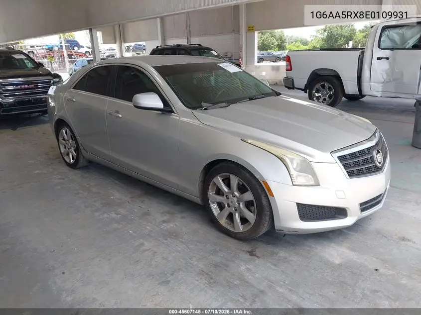 2014 Cadillac Ats Standard VIN: 1G6AA5RX8E0109931 Lot: 45607145