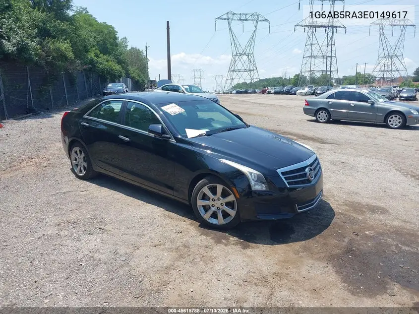 2014 Cadillac Ats Luxury VIN: 1G6AB5RA3E0149617 Lot: 45615788