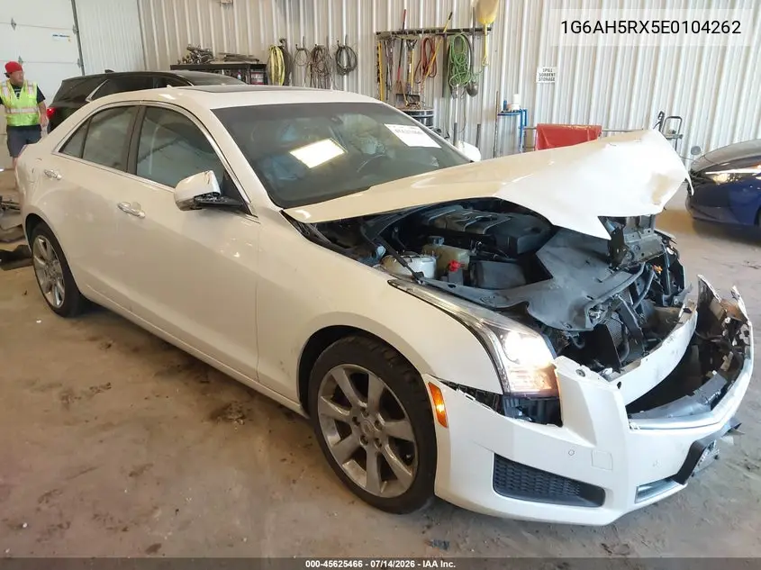2014 Cadillac Ats Luxury VIN: 1G6AH5RX5E0104262 Lot: 45625466