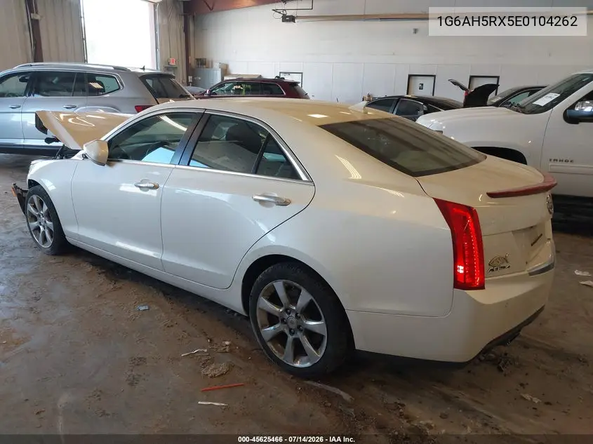 2014 Cadillac Ats Luxury VIN: 1G6AH5RX5E0104262 Lot: 45625466