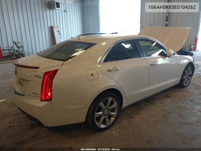 2014 Cadillac Ats Luxury VIN: 1G6AH5RX5E0104262 Lot: 45625466