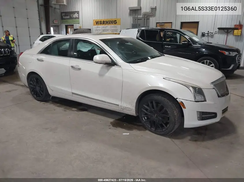 2014 Cadillac Ats Premium VIN: 1G6AL5S33E0125360 Lot: 45627423