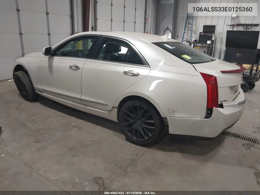 2014 Cadillac Ats Premium VIN: 1G6AL5S33E0125360 Lot: 45627423
