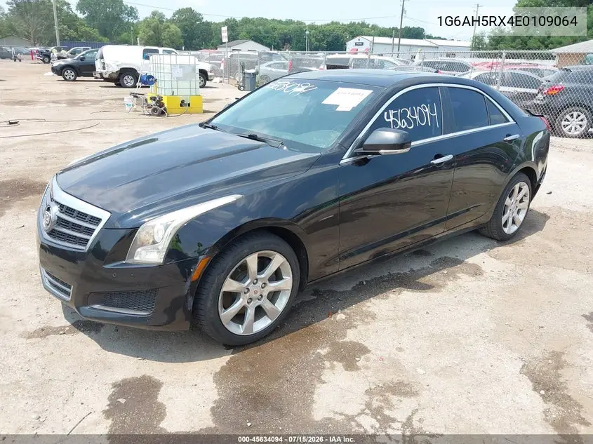 2014 Cadillac Ats Luxury VIN: 1G6AH5RX4E0109064 Lot: 45634094