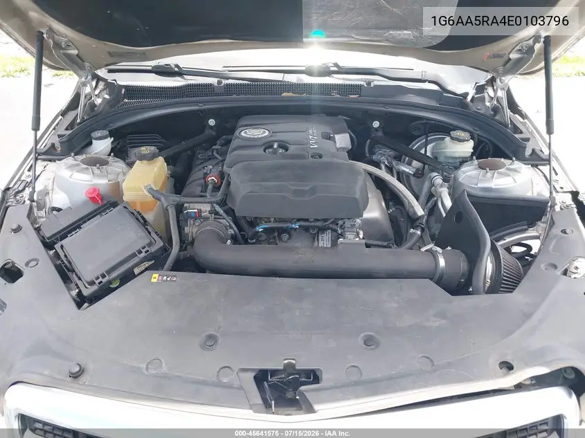2014 Cadillac Ats Standard VIN: 1G6AA5RA4E0103796 Lot: 45641575