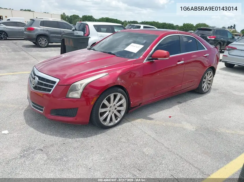 2014 Cadillac Ats Luxury VIN: 1G6AB5RA9E0143014 Lot: 45647437