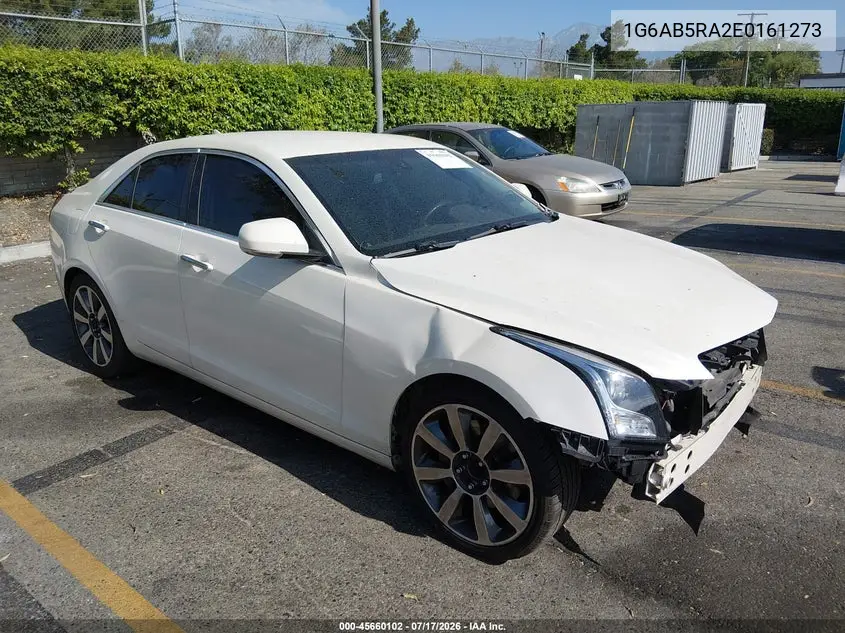 2014 Cadillac Ats Luxury VIN: 1G6AB5RA2E0161273 Lot: 45660102