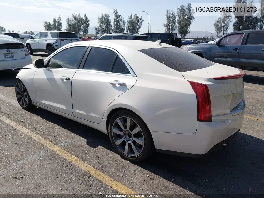 2014 Cadillac Ats Luxury VIN: 1G6AB5RA2E0161273 Lot: 45660102