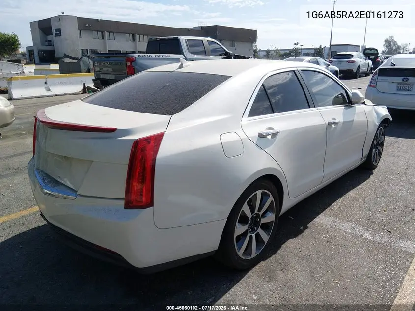 2014 Cadillac Ats Luxury VIN: 1G6AB5RA2E0161273 Lot: 45660102