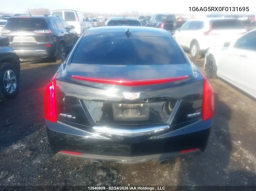 2015 Cadillac Ats VIN: 1G6AG5RX0F0131695 Lot: 12540809