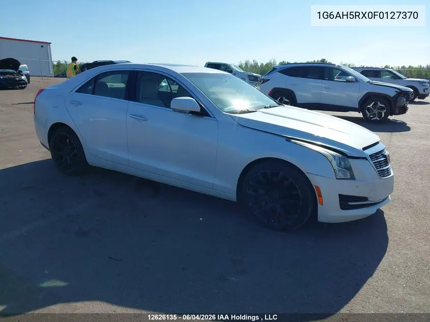 2015 Cadillac Ats Turbo Luxury VIN: 1G6AH5RX0F0127370 Lot: 12626135