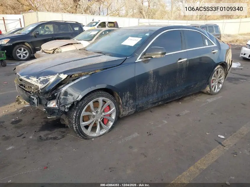 1G6AC5S33F0109340 2015 Cadillac Ats Performance