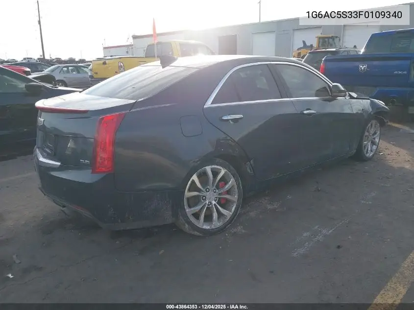 1G6AC5S33F0109340 2015 Cadillac Ats Performance