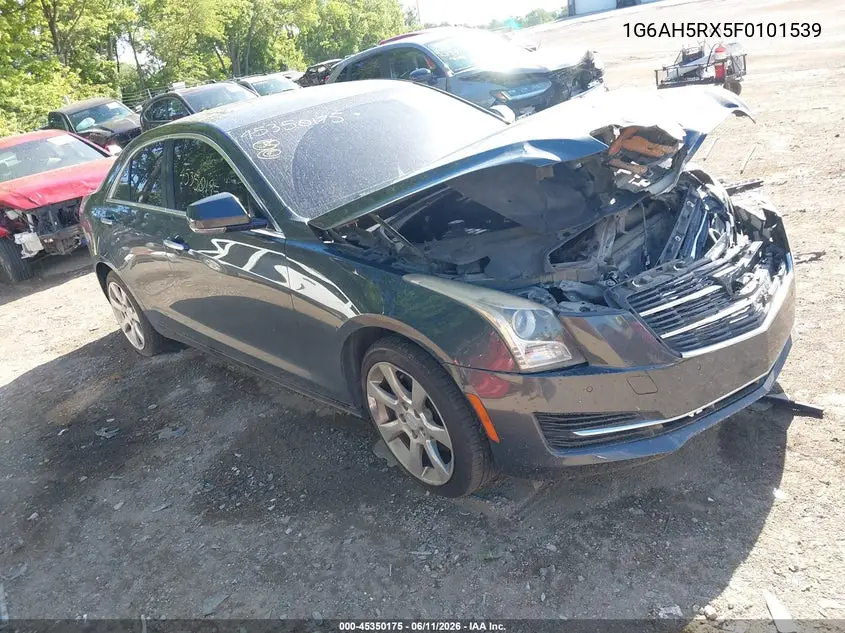 2015 Cadillac Ats Luxury VIN: 1G6AH5RX5F0101539 Lot: 45350175