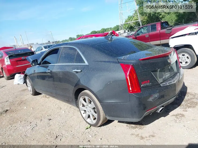2015 Cadillac Ats Luxury VIN: 1G6AH5RX5F0101539 Lot: 45350175