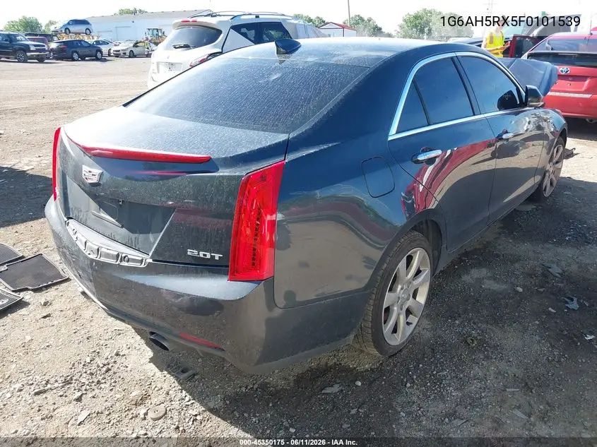 2015 Cadillac Ats Luxury VIN: 1G6AH5RX5F0101539 Lot: 45350175