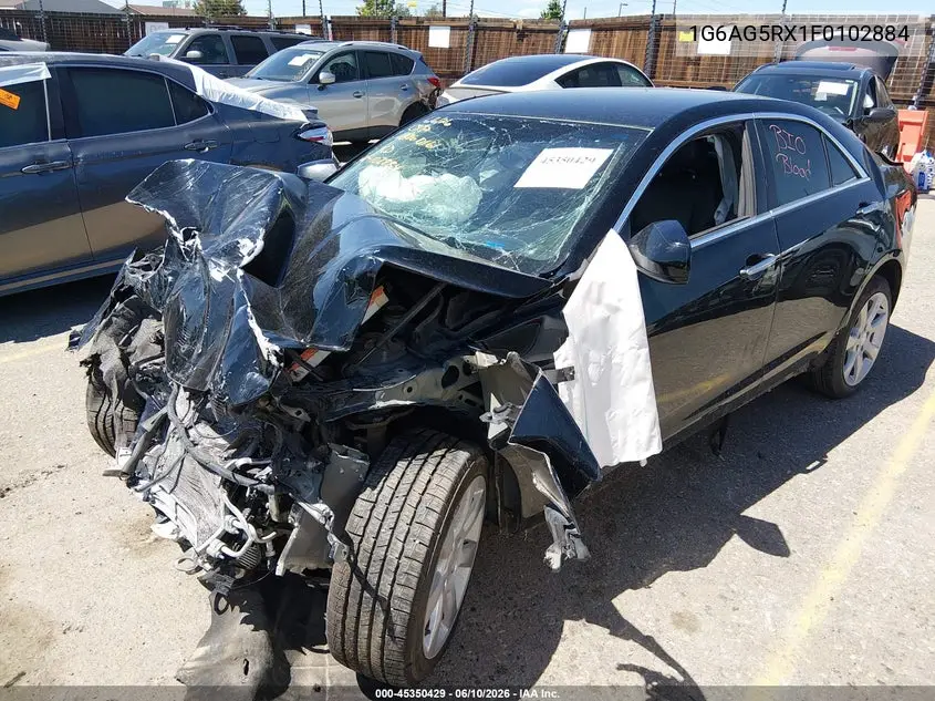 2015 Cadillac Ats Standard VIN: 1G6AG5RX1F0102884 Lot: 45350429