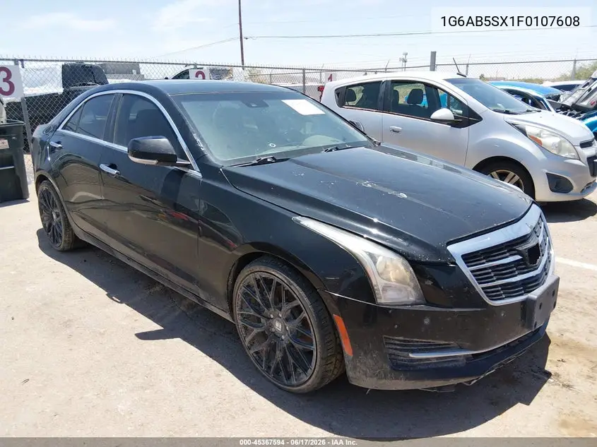2015 Cadillac Ats Luxury VIN: 1G6AB5SX1F0107608 Lot: 45367594