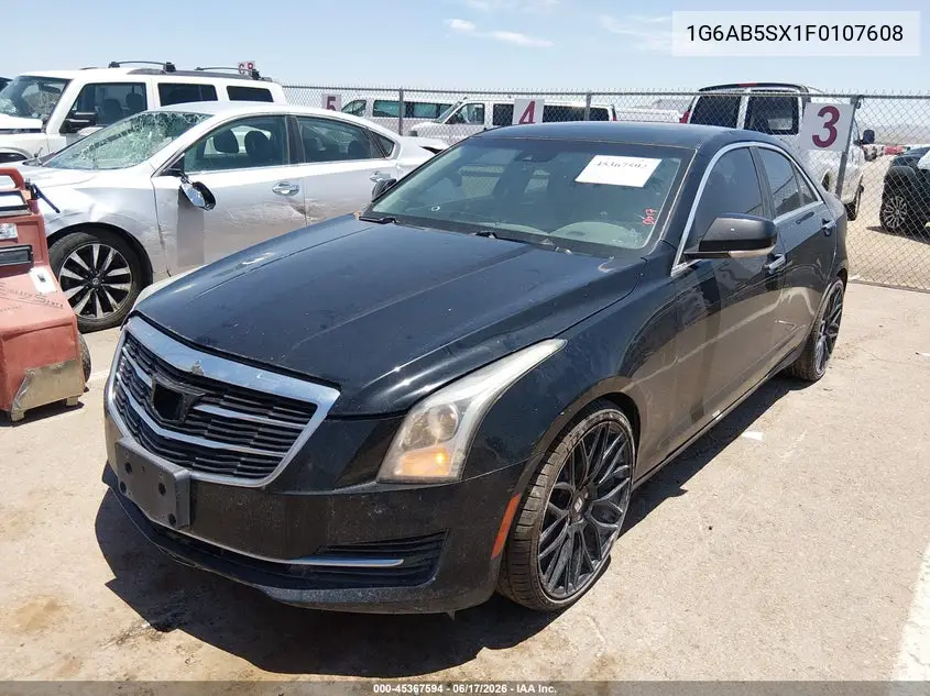 2015 Cadillac Ats Luxury VIN: 1G6AB5SX1F0107608 Lot: 45367594