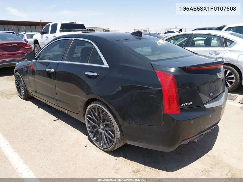 2015 Cadillac Ats Luxury VIN: 1G6AB5SX1F0107608 Lot: 45367594