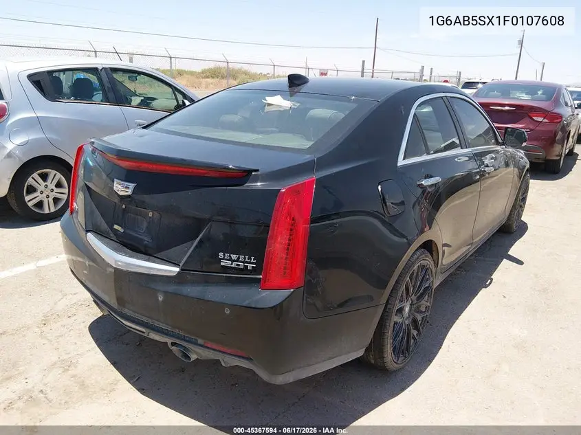 2015 Cadillac Ats Luxury VIN: 1G6AB5SX1F0107608 Lot: 45367594