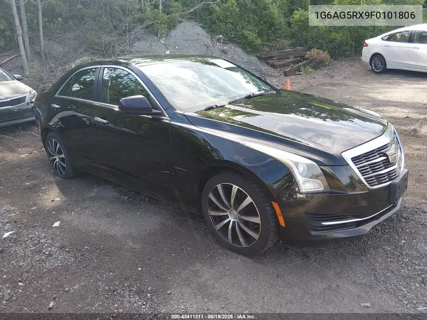 2015 Cadillac Ats Standard VIN: 1G6AG5RX9F0101806 Lot: 45411311