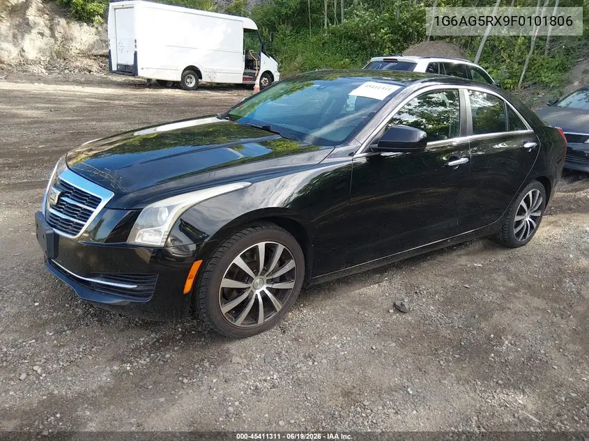 2015 Cadillac Ats Standard VIN: 1G6AG5RX9F0101806 Lot: 45411311