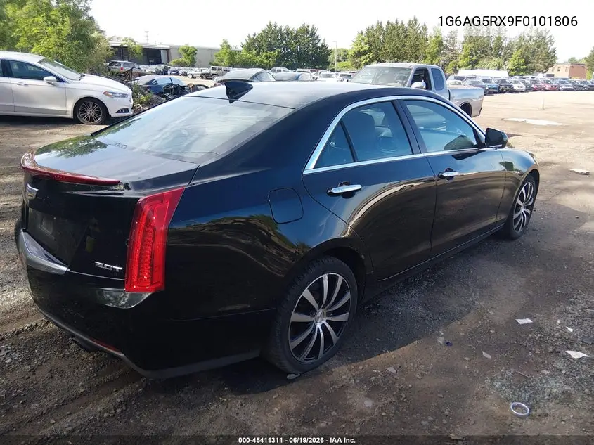 2015 Cadillac Ats Standard VIN: 1G6AG5RX9F0101806 Lot: 45411311