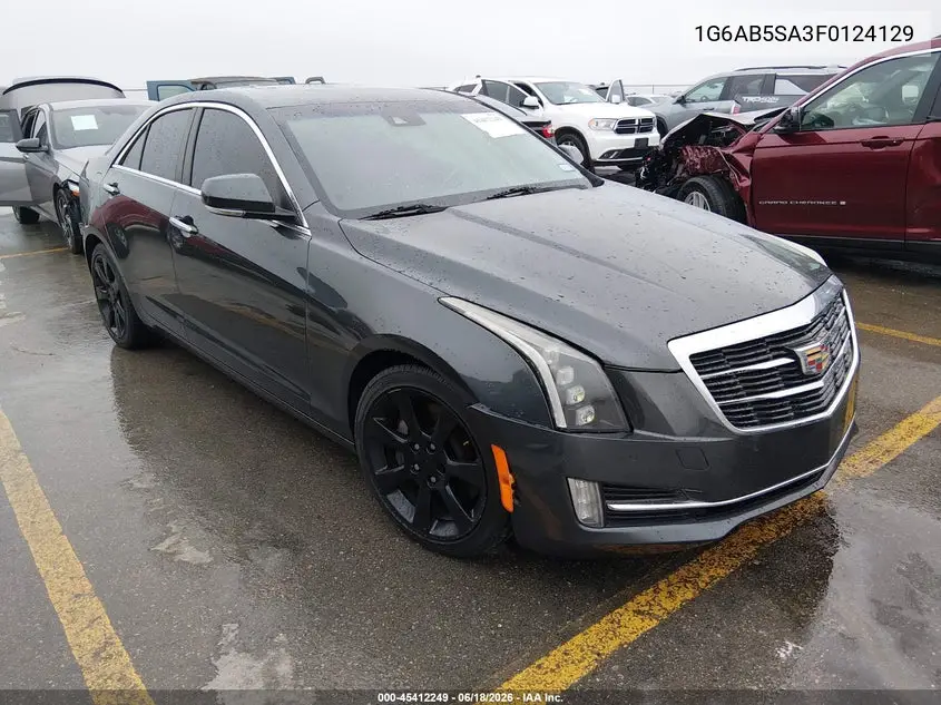 2015 Cadillac Ats Luxury VIN: 1G6AB5SA3F0124129 Lot: 45412249