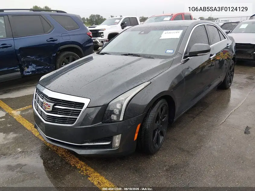 2015 Cadillac Ats Luxury VIN: 1G6AB5SA3F0124129 Lot: 45412249