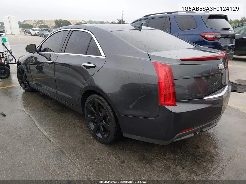 2015 Cadillac Ats Luxury VIN: 1G6AB5SA3F0124129 Lot: 45412249