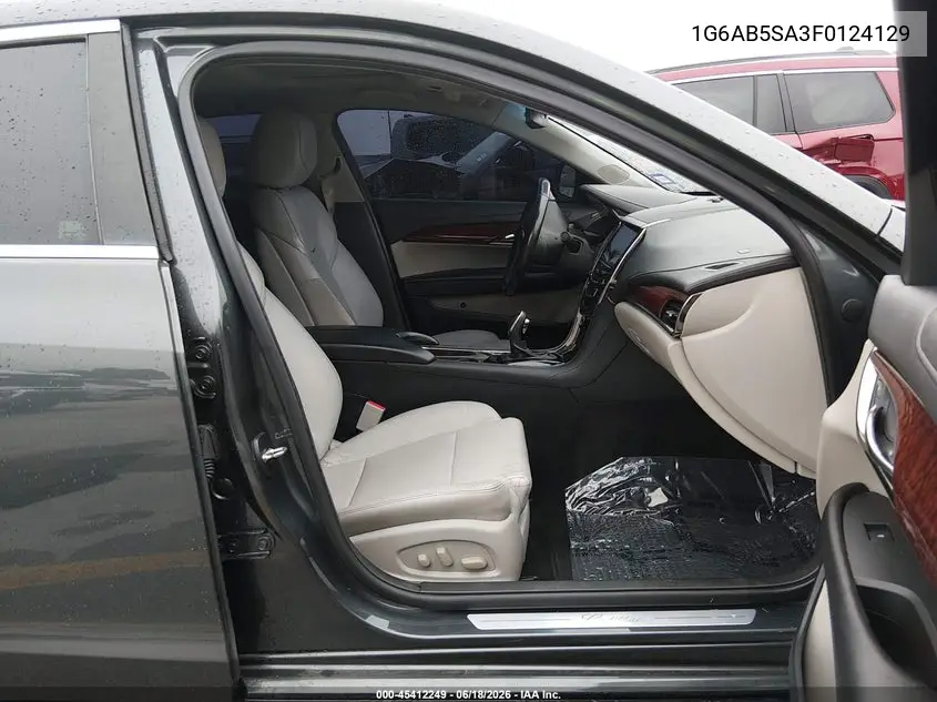 2015 Cadillac Ats Luxury VIN: 1G6AB5SA3F0124129 Lot: 45412249