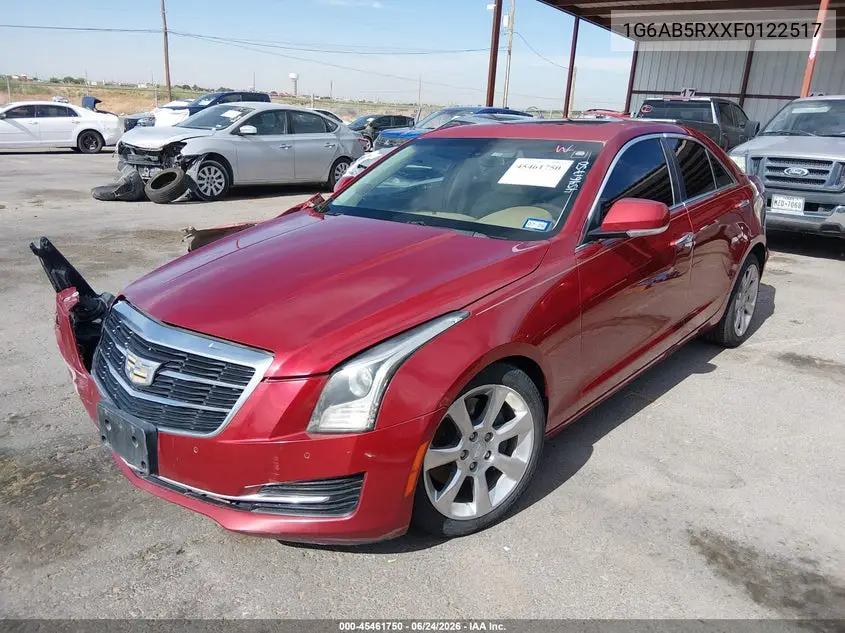 2015 Cadillac Ats Luxury VIN: 1G6AB5RXXF0122517 Lot: 45461750
