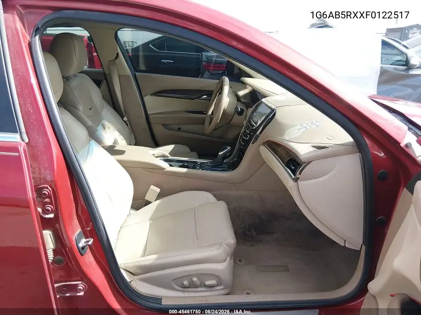 2015 Cadillac Ats Luxury VIN: 1G6AB5RXXF0122517 Lot: 45461750