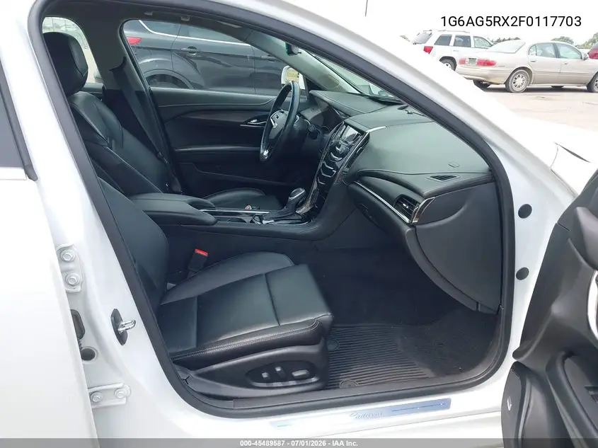 2015 Cadillac Ats Standard VIN: 1G6AG5RX2F0117703 Lot: 45489587