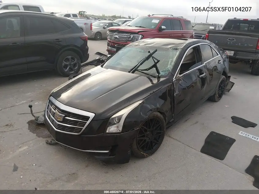 2015 Cadillac Ats Performance VIN: 1G6AC5SX5F0104207 Lot: 45520718