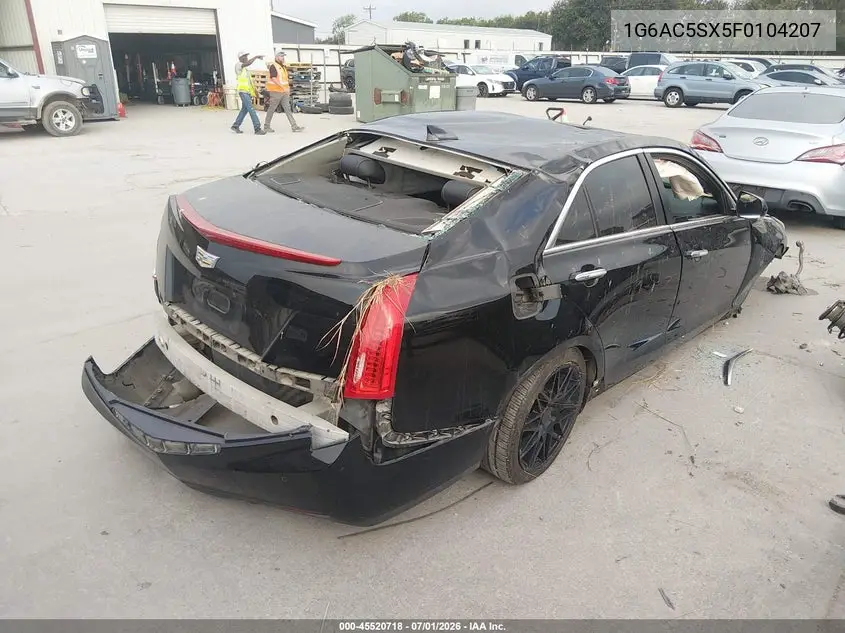 2015 Cadillac Ats Performance VIN: 1G6AC5SX5F0104207 Lot: 45520718