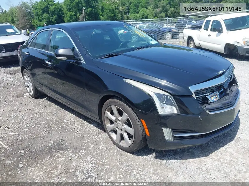 2015 Cadillac Ats Performance VIN: 1G6AJ5SX5F0119148 Lot: 45527814