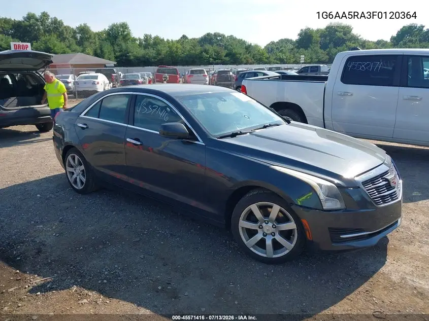 2015 Cadillac Ats Standard VIN: 1G6AA5RA3F0120364 Lot: 45571416