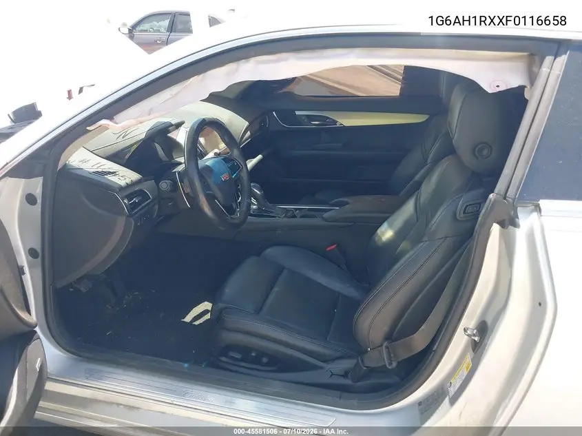 2015 Cadillac Ats Luxury VIN: 1G6AH1RXXF0116658 Lot: 45581506