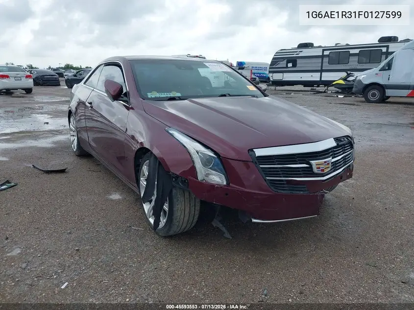 2015 Cadillac Ats Premium VIN: 1G6AE1R31F0127599 Lot: 45593553