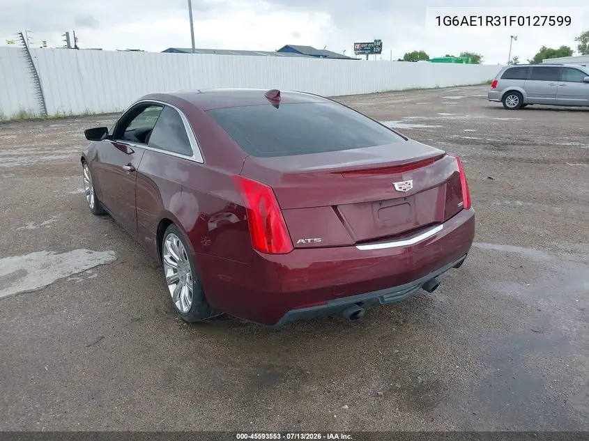 2015 Cadillac Ats Premium VIN: 1G6AE1R31F0127599 Lot: 45593553