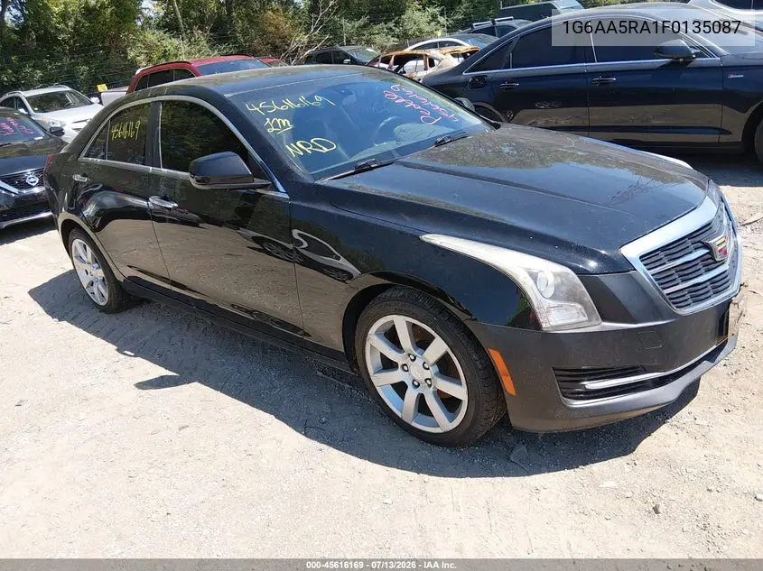 2015 Cadillac Ats Standard VIN: 1G6AA5RA1F0135087 Lot: 45616169