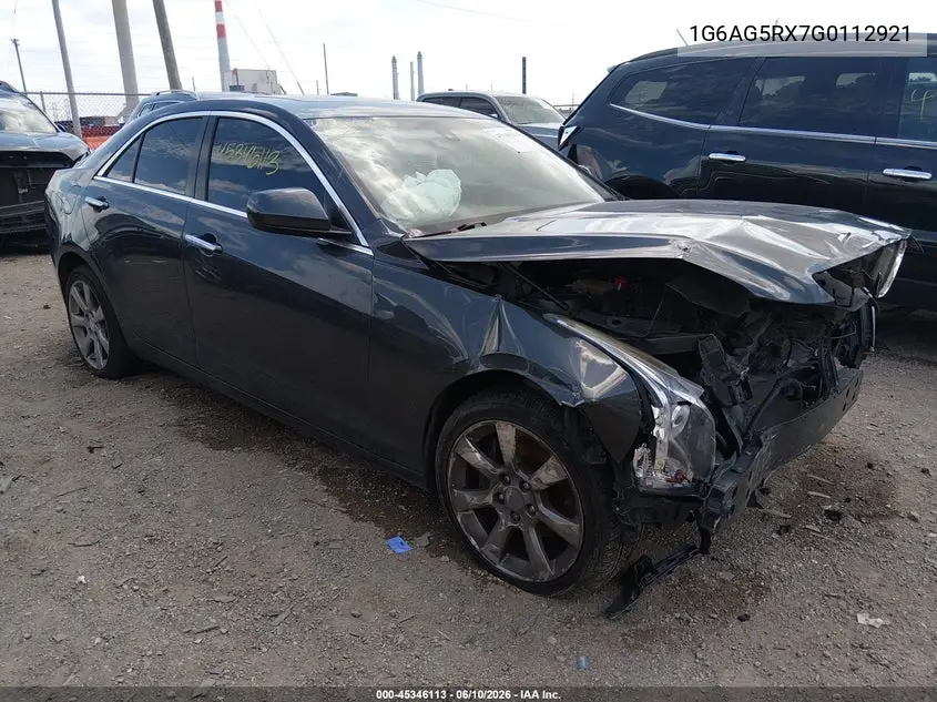 2016 Cadillac Ats Standard VIN: 1G6AG5RX7G0112921 Lot: 45346113