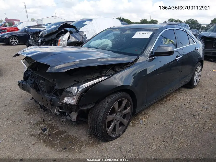 2016 Cadillac Ats Standard VIN: 1G6AG5RX7G0112921 Lot: 45346113