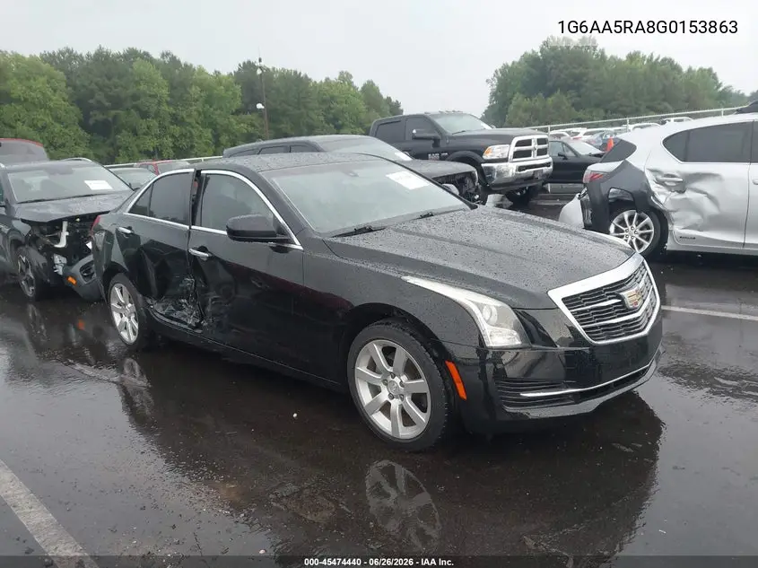 2016 Cadillac Ats Standard VIN: 1G6AA5RA8G0153863 Lot: 45474440